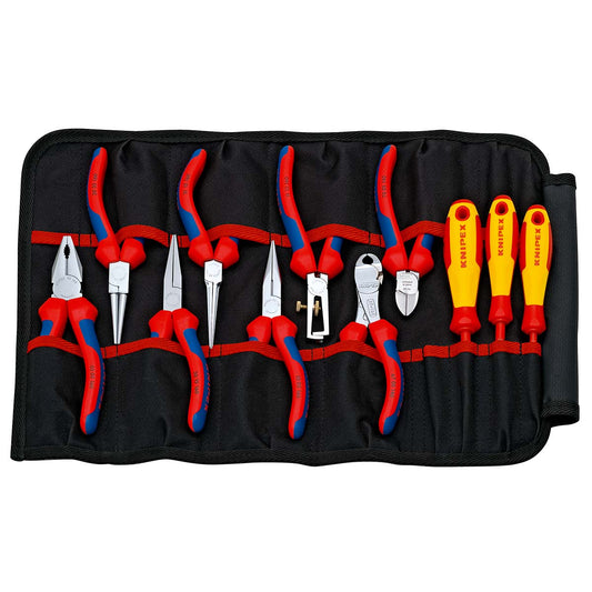 Knipex Werkzeug-Set 11tlg. VDE Rollbeutel jetzt kaufen - Aktionskönig