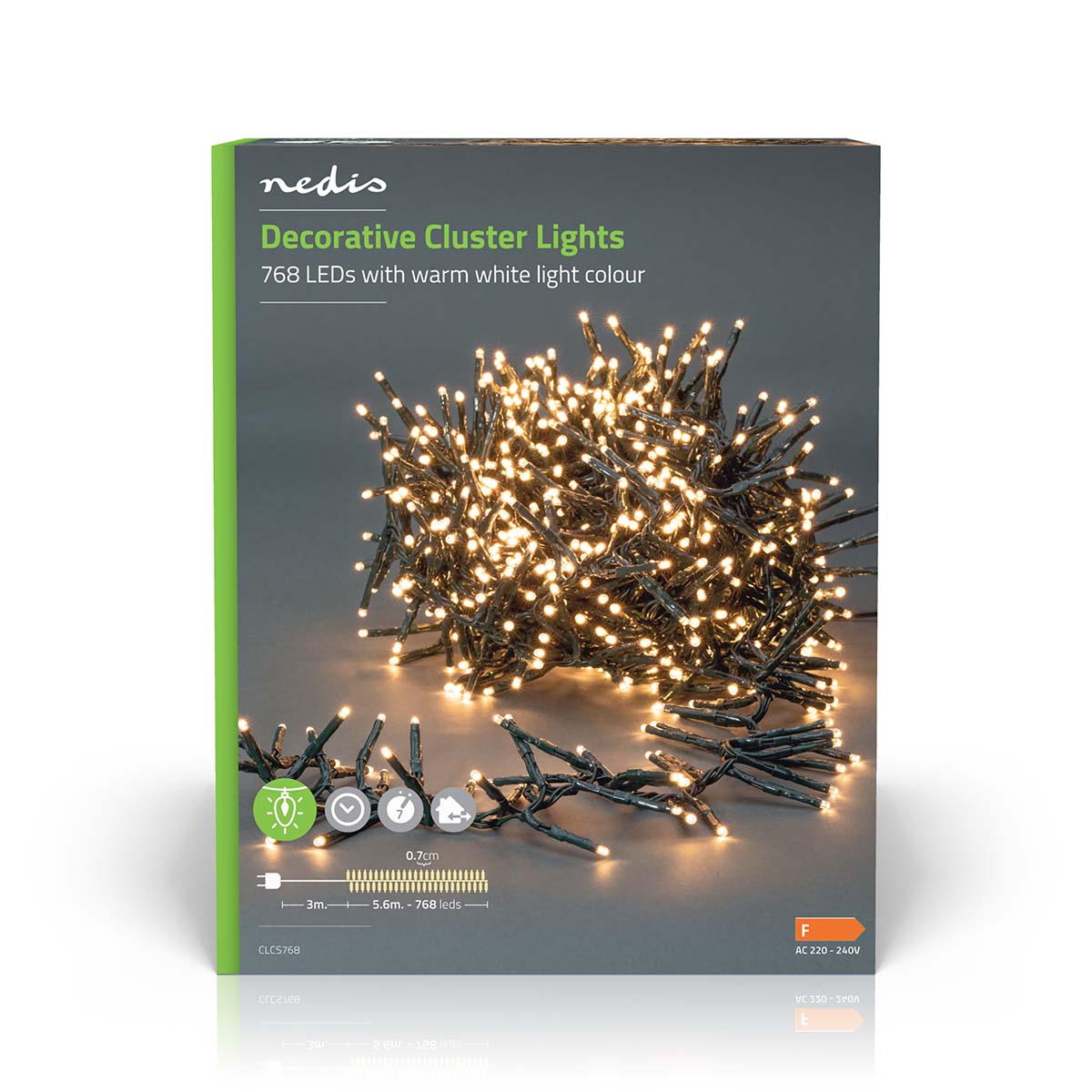 Lichterkette LED-Bündel 768 LEDs 5,6m jetzt kaufen - Aktionskönig