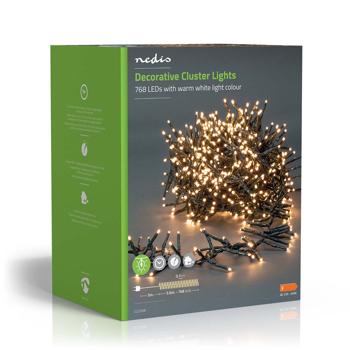 Lichterkette LED-Bündel 768 LEDs 5,6m jetzt kaufen - Aktionskönig